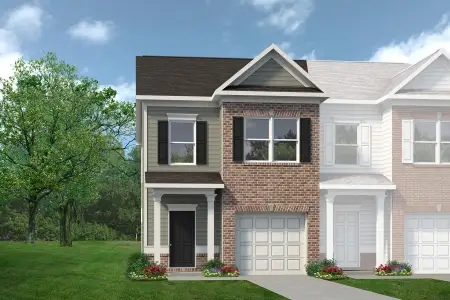 New construction Townhouse house 40 Floating Bridge Trl, Lillington, NC 27546 plan The Suwanee - image