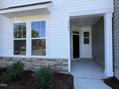 New construction Townhouse house 6307 Lady Eliza Ln, Raleigh, NC 27610 Winchester- photo 1 1