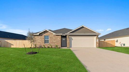 New construction Single-Family house 1507 Splashing Wave Dr, Iowa Colony, TX 77583 plan Bellvue - image