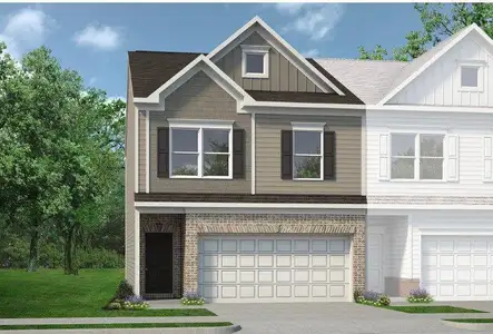 New construction Townhouse house 224 Bastian Dr, Unit 116, Villa Rica, GA 30180 - image