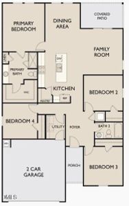 New construction Single-Family house 112 Big Dream Ct, Louisburg, NC 27549 plan Luna - image