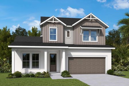New construction Single-Family house 10730 Lake Blanche Dr, Odessa, FL 33556 plan The Brugman - image