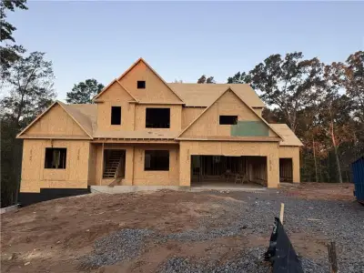 New construction Single-Family house 1094 Tupelo Ln, Loganville, GA 30052 plan (GA)Kirkland A.1 3 Front Entry - image