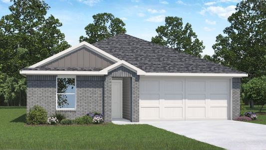 New construction Single-Family house 23761 Golden Pheasant Ln, Splendora, TX 77372 plan Anderson - image