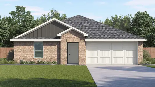 New construction Single-Family house 1002 Switchgrass Ct, Sealy, TX 77474 plan Bailey - image