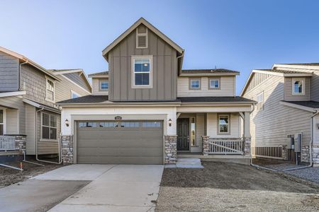 New construction Single-Family house 7839 S Cherokee Trl, Centennial, CO 80016 plan Evans - image