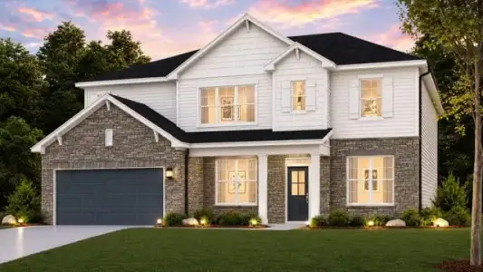 New construction Single-Family house 3950 Silver Pine Trl, Cumming, GA 30028 plan Sapling - image