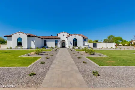 New construction Single-Family house 6621 E Doubletree Ranch Rd, Paradise Valley, AZ 85253 plan Santa Barbara - image