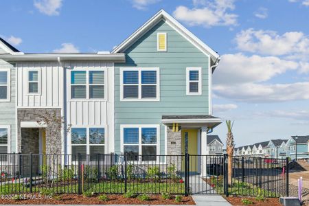 New construction Townhouse house 11106 Pangea Ct, Jacksonville, FL 32256 The Elsworth- photo 0