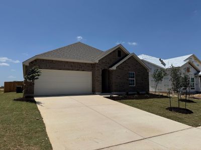 New construction Single-Family house 209 Red Wolf Dr, Jarrell, TX 76537 Landmark Series - Avalon- photo 0