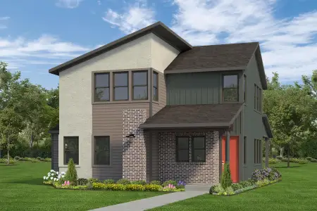 New construction Townhouse house 11271 Dance Hall Dr, Montgomery, TX 77316 - image