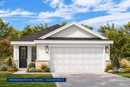 New construction Single-Family house 9804 Waterpark Wy, Ponder, TX 76259 plan Pierce F - 45' Lot - image