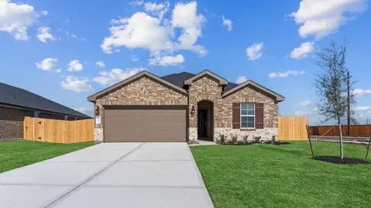 New construction Single-Family house 1708 Zander Ct, Alvin, TX 77511 plan Harris - image