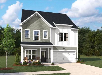 New construction Single-Family house 925 Fetching Pl, Rolesville, NC 27571 plan Leland - image