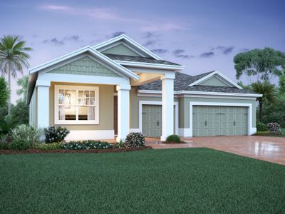 New construction Single-Family house 5245 Prairie Preserve Run, Saint Cloud, FL 34772 Corina II - Eco Grand Series- photo 0