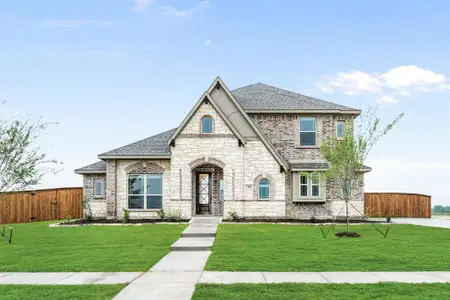 New construction Single-Family house 409 Loftsmoor Ln, Red Oak, TX 75154 plan Glenbrook - image
