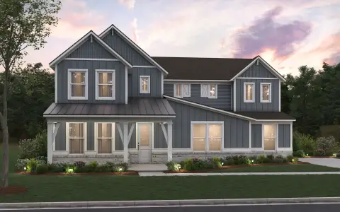 New construction Single-Family house 195 Callaway Rd, Fayetteville, GA 30215 plan Roseland - image