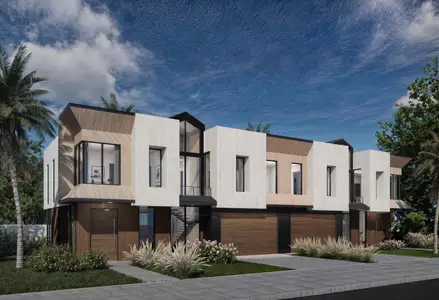 New construction Townhouse house 801 Bond Wy, Delray Beach, FL 33483 - image