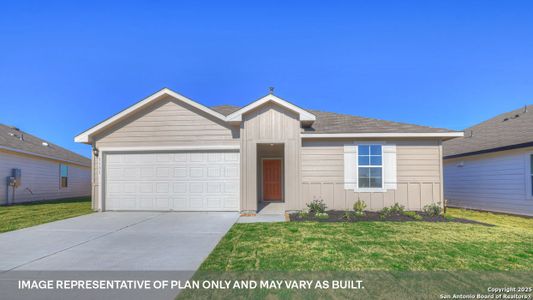 New construction Single-Family house 1050 Argonne Frst, Seguin, TX 78155 Bellvue- photo 0