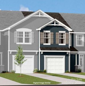 New construction Townhouse house 7224 Hodges Meadow Ln, Charlotte, NC 28213 - photo 0