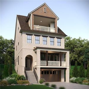 New construction Single-Family house 3540 Vermillion Vw, Suwanee, GA 30024 - image