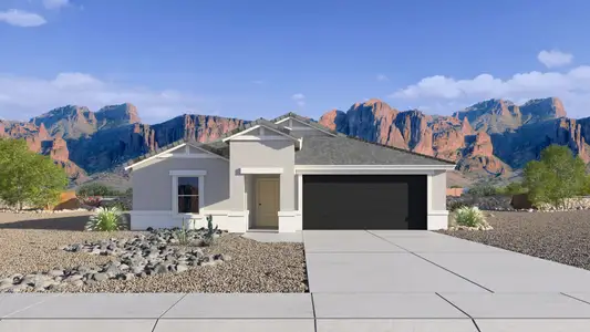 New construction Single-Family house 26194 W Nancy Ln, Buckeye, AZ 85326 plan Cali - image