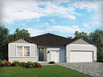 New construction Single-Family house 1229 Ridgehaven Ave, Ormond Beach, FL 32174 plan Onyx - image