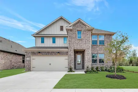 New construction Single-Family house 1021 Candlewyck Dr, Justin, TX 76247 plan Omaha - image