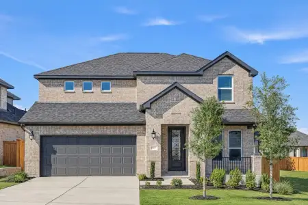 New construction Single-Family house 1101 Scenic Green Lp, Georgetown, TX 78628 plan Terracotta - image