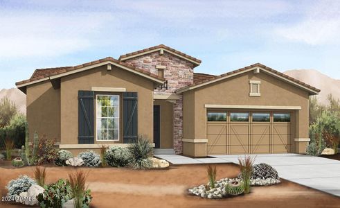 New construction Single-Family house 25536 S 227Th St, Queen Creek, AZ 85142 null- photo 0