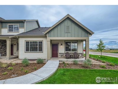 New construction Townhouse house 2480 Brookstone Dr, Unit A, Milliken, CO 80543 - photo 0