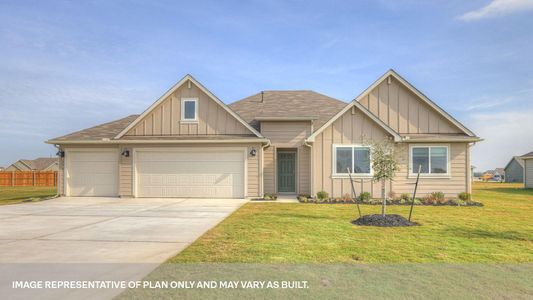 New construction Single-Family house 313 Konrad Creek Dr, Lockhart, TX 78644 The Irving- photo 0