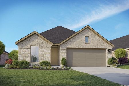 New construction Single-Family house 11104 Prairie Lndg, Converse, TX 78109 plan Maldives - image