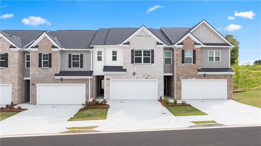 New construction Townhouse house 305 Silver Moon Dr, Unit 74, Loganville, GA 30052 Salisbury- photo 0 0