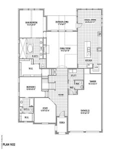 New construction Single-Family house Celina, TX 75009 plan 1632 - image 3