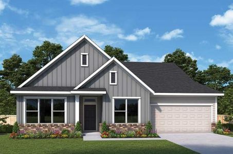 New construction Single-Family house 257 Pine Bark Dr, Buda, TX 78610 The Carpenter- photo 0