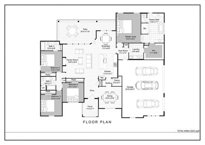 New construction Single-Family house 4005 Crick Ct, Weatherford, TX 76087 plan The Wellington II - image 6