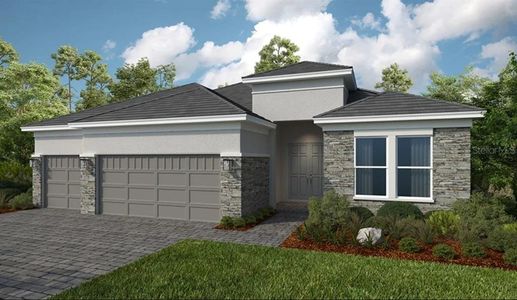New construction Single-Family house 10614 Eclipse St, Sarasota, FL 34241 plan Pallazio II - image