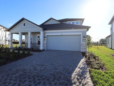 New construction Single-Family house 5516 Maydale Ave, Wesley Chapel, FL 33545 plan Newport II Bonus - image