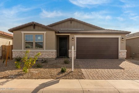 New construction Single-Family house 40461 W Wade Dr, Maricopa, AZ 85138 Alexandrite- photo 1 1