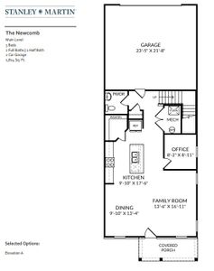 New construction Single-Family house 500 Aberdeen Meadow Lane, Acworth, GA 30102 The Newcomb- photo 0