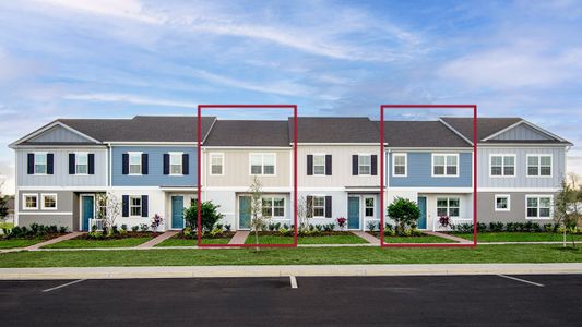 New construction Townhouse house 1618 Acclaim Rd, Apopka, FL 32703 plan Grant - image