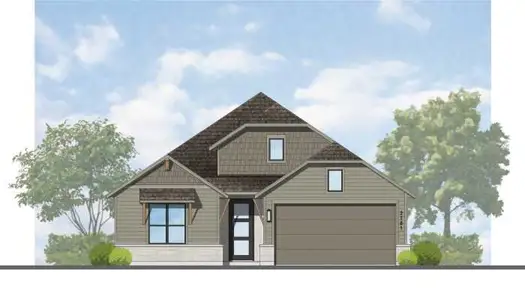 New construction Single-Family house 8720 Peafowl St, Austin, TX 78744 plan Matisse-SS Plan - image