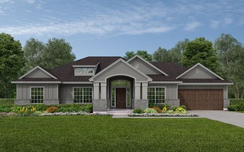 New construction Single-Family house 9723 Rambling Rose Wy, Willis, TX 77378 plan Montgomery - image