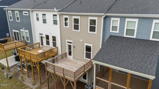 New construction Townhouse house 807 Parc Townes Drive, Wendell, NC 27591 Linville- photo 29 29