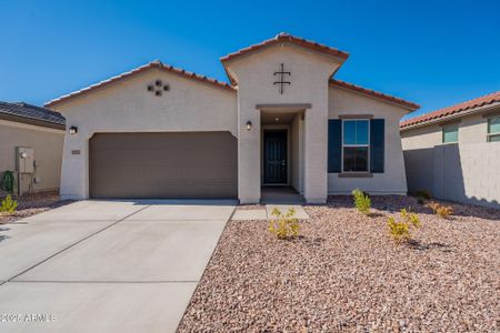New construction Single-Family house 21537 W Papago St, Buckeye, AZ 85326 Castillo Series - Acacia- photo 0