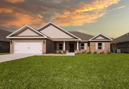 New construction Single-Family house 12828 Lake Merial Strand, Panama City, FL 32409 plan Caliza - image