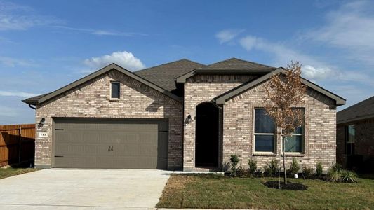New construction Single-Family house 133 Hawksbill Ln, Rhome, TX 76078 plan Las Cruces - image