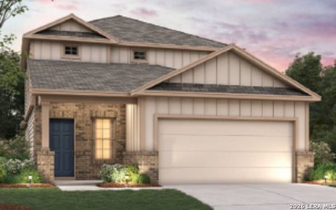 New construction Single-Family house 4214 Winston Wy, New Braunfels, TX 78130 plan Gardenia - image