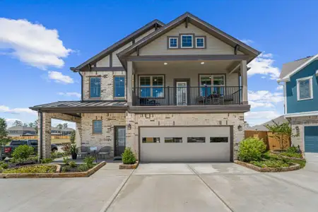 New construction Single-Family house 15835 Invergelder Dr, Humble, TX 77346 plan Storybrooke – Courtyard Collection - image